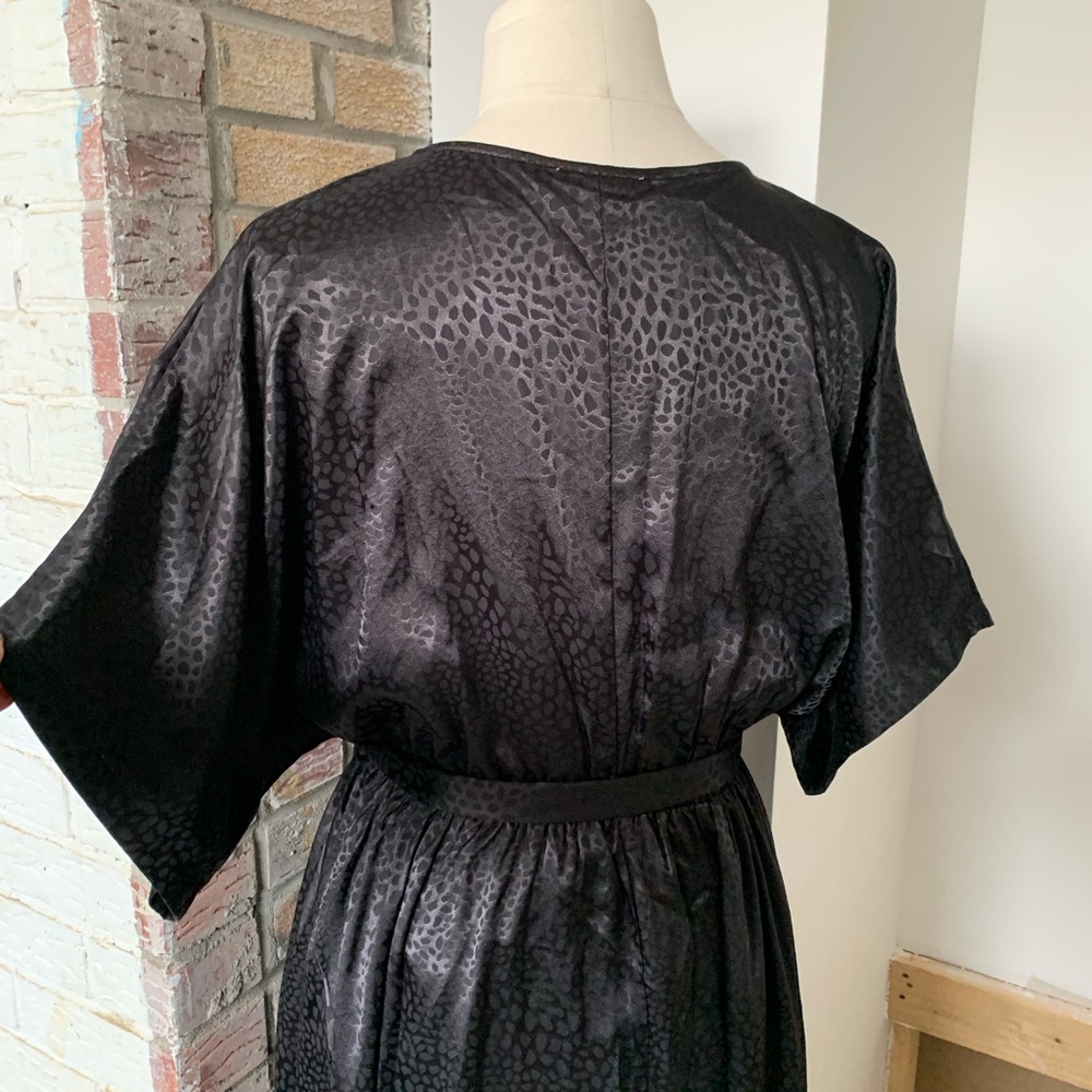 BALTIC BORN | XS | Black Savannah Print Kimono Maxi - Picture 9 of 10